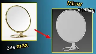 mirror modeling in 3dsmax
