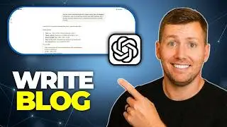 How to write a blog with ChatGPT prompts