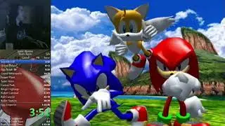 Sonic Heroes - Team Sonic Speedrun in 1:24:33