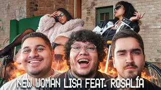 Americans React To LISA - NEW WOMAN feat. Rosalía (Official Music Video)