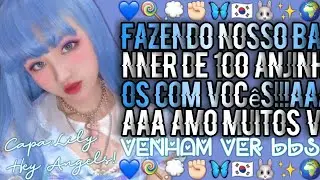 𓏲ׂ᳝☾⃘᜔❄️⠂ֺ̣⇘ْׅᜒ Fazendo Nosso Banner De 100 Anjinhos Com Vcs!!