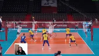 Como funciona o rodízio 5x1 no vôlei de quadra: Aprenda com a Seleção Brasileira