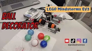 Lego Mindstorms EV3 Ball Decorator - Building Instructions