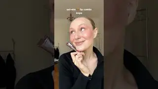 brown lip combo 🍂 #lipcombotutorial #lipcombo #lipcombos #lipglossroutine #brownlips #brownlipstick