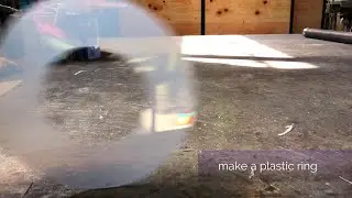 overflowing imagination ； make a plastic ring 【DIY Boost!! 神沢鉄工】