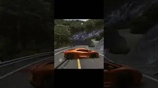峠での大事故を神回避するランボルギーニ【ApexRacing】#shorts