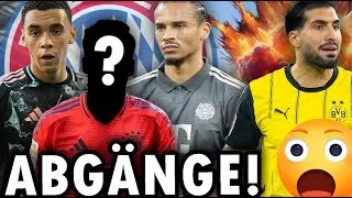 Drei mögliche Abgänge beim FC Bayern und Unruhen bei Dortmund