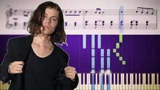 BØRNS - Electric Love - Piano Tutorial +SHEETS