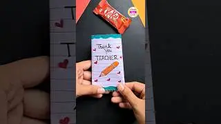 Teachers day Gift Ideas | Chocolate Gift Idea #shorts #youtubeshorts #teachersday #chocolate #diy