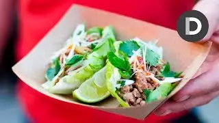 Aromatic Pork Lettuce Cups feat. Food Busker...