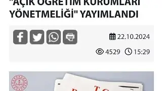 Geçme notu 50 oldu, yeni Açık Öğretim Okulları Yönetmeliği yayınlandı. Neler değişti? Yorumladık.