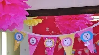 How To Make Pennants for a Banner ♡ Fast & Easy