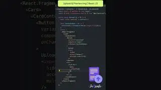 Upload & Preview Image | React JS 