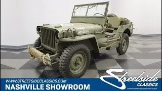 1943 Ford GPW Jeep For Sale |  814-NSH