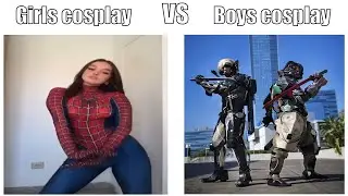 Girls cosplay vs Boys cosplay  (Metal Gear Rising) #4