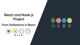 React JS Project : Form Validation | Form Validations in React | MERN Stack | Nodejs Project