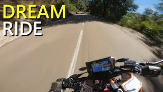 Powerful KTM Duke 390 - Small Road [4K/RAW]