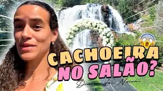 VISITEI UM SALÃO DE FESTA QUE TEM ATÉ CACHOEIRA - DIÁRIO DA NOIVA Ep.03