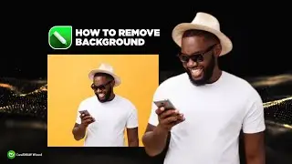 How To Remove The Background Of Any Image In Under 5 Seconds.