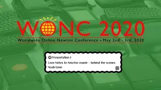 (DAY 1) Presentation 1, Noah Leon: Love Notes to Newton movie - behind the scenes