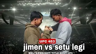 UFC INDONESIA FIGHTER 2021- JIMEN VS SETU LEGI - parodi Ufc & Mma