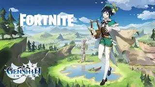 Venti Fortnite Default Dance | Genshin Impact