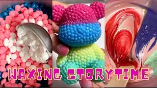 🌈✨ Satisfying Waxing Storytime ✨😲 