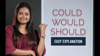 Would, Could, Should | English Grammar lesson | ☎ +91 77086 05866 | English Partner | Spoken English