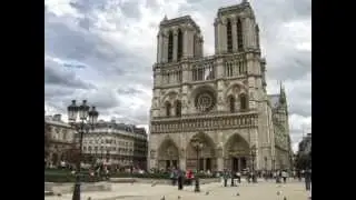 Notre Dame Cathedral Tour. Paris (Part 1) 2013