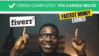 low competition gigs on fiverr 2021| I made $60 within an hour (with proof)