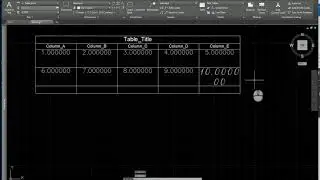 Autodesk AutoCAD - Alter Format of Cells and Use the MATCH CELL Command to Alter Cells Quickly