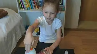 Мой первый слайм🤩