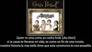 Aventura - La Boda (lyric - letra)