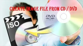 How to create Image file from CD DVD in Hindi
