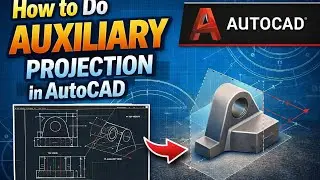 AUXILIARY PROJECTION IN AUTOCAD