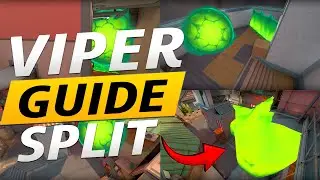 The ONLY Viper Split Guide You’ll Need in 2025 – Pro Lineups & Tactics | Valorant