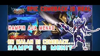 EPIC COMEBACK IS REAL - MOBILE LEGENDS INDONESIA
