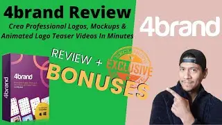 4brand REVIEW ✅Make Animated Logos, Videos, Mockups, In Minutes With This Software + FREE Bonuses✅