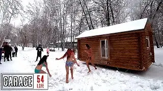 ПРОЖАРКА ДЕВОЧЕК в БАНЕ из УАЗА 🤣🔥
