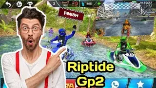 Riptide gp2 GamePlay | Shinchan Playing Riptide gp2 | Boats Racing| Watercraft Race|Android GamePlay