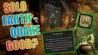Cleric Solo Earthquake Build - Dark and Darker | Is It Worth Using Earthquake In Goblin Caves?