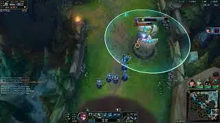 akali dive outplay