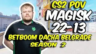 CS2 POV | Falcons Magisk (22/13) vs Virtus.pro (Vertigo) BetBoom Dacha Belgrade Season 2