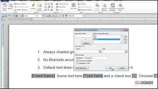 word legacy forms video response