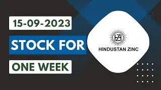 Best Stock for One Week | Hindustan Zinc Limited | Price Buzz