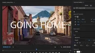 How to add a title in Premiere Pro