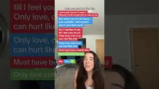 Singing Challenge! Only Love Can Hurt Like This #shorts