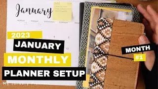 My 2023 January Planner Setup | Planner Lineup | Planner Stack