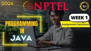 NPTEL Programming In Java WEEK1 Quiz Assignment Solutions💡 | Swayam Jan 2024 | IIT Kharagpur