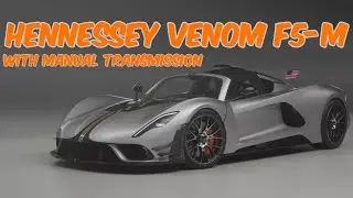 1,817 HP Stick-Shift Hennessey Venom F5-M Is The World’s Most Powerful Manual